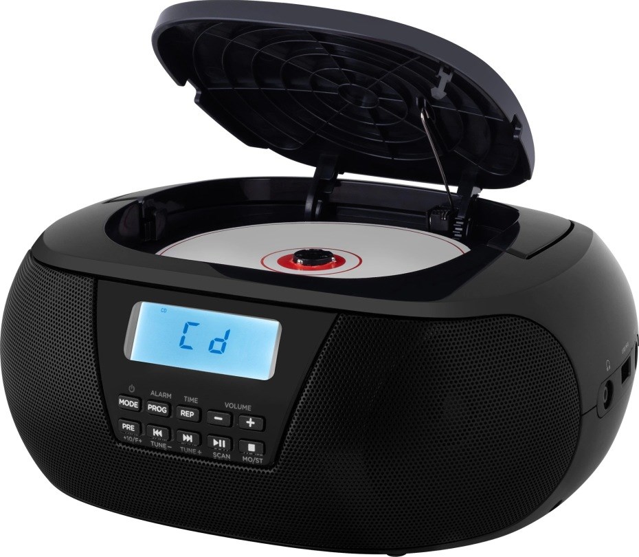 ecg cdr 550 black vlastní playlist